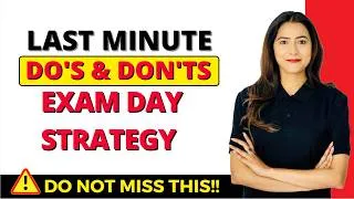 Thumbnail: Last Minute Strategy Before Exam |June 2026 Exam | Sunaina Jethani