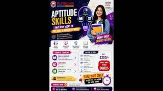Thumbnail: Day 1 Begins! Aptitude Skills Training | English, Reasoning & Quant | SunBeam