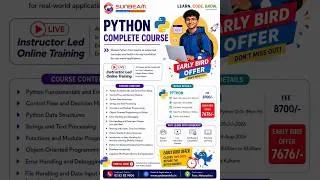 Thumbnail: Python First Day Experience at SunBeam | Learn. Code. Grow.