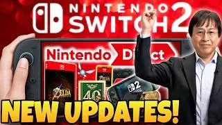 Thumbnail: NEW Nintendo Direct Leak Updates Hit! + GOOD NEWS for Switch 2 Games!