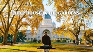 Thumbnail: Deep House in the Gardens 🌿 | Chill Melodic Mix 2025 [4K Sunset Session]