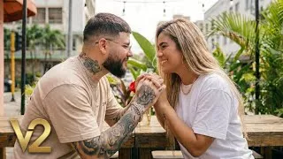 Thumbnail: Abrázame ❤️🌹 | Farruko x Karol G (Official Lyrics Video)