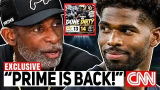 Thumbnail: Deion Sanders PROVES THEM WRONG As Shedeur Sanders WATCHES Colorado TAKE DOWN Georgia Tech!