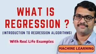 Thumbnail: Regression Made Easy! | Introduction to Regression Algorithms in Machine Learning