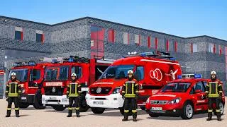 Thumbnail: Emergency Call 112 – Bayreuth All Firefighter First Responding! 4K
