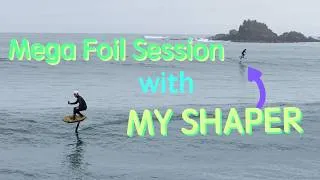 Thumbnail: SlickPod Test Run | Dreamy Foil Surf Session with my Shaper