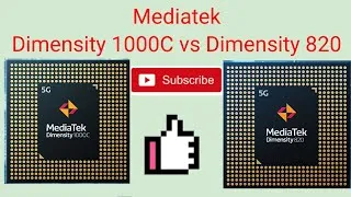 Thumbnail: MEDIATEK DIMENSITY 820 VS MEDIATEK DIMENSITY 1000C ll Which one is best ? 820 vs 1000C ll Comparison