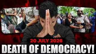 Thumbnail: Is this The End of Democracy!  Reality of CJP Students Protest at Jantar mantar 20 July 2026