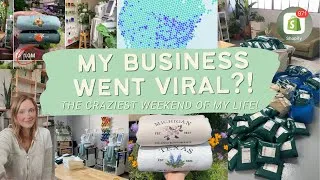 Thumbnail: My small business went viral?! The CRAZIEST and BEST weekend of my life owning an apparel brand!