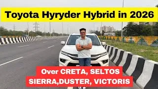 Thumbnail: Hyryder Hybrid vs Creta, Seltos, Sierra | Why I Chose Hyryder Even in 2026
