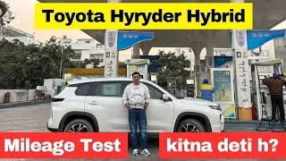 Thumbnail: Toyota Hyryder Hybrid Highway Mileage Test | 70 KM Drive & Real Hybrid Tips!