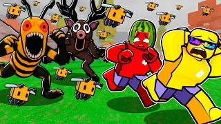 Thumbnail:  Survive THE BEES in 99 Nights in the Forest!