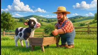 Thumbnail: 10  animals on the Old MacDonald's farm | animals sounds for kids .