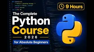 Thumbnail: The Complete Python Course 2026 for Beginners (No Coding Experience Required) | 4 PROJECTS