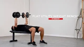 Thumbnail: Flat Utility Weight Bench | Sunny Health & Fitness