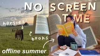 Thumbnail: what i do to have NO SCREEN TIME this summer ⭐️