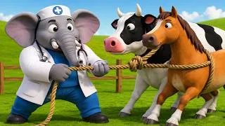 Thumbnail: Thief in Old MacDonald’s Farm 😱 | Every Animal Is Gone! |Hero Policeman Rescues Animals🚓.