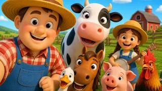 Thumbnail: Old MacDonald Had A Farm | Nursery Rhymes | Kids songs .