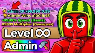Thumbnail: Using ADMIN SPEED in +1 Speed Keyboard Escape Roblox