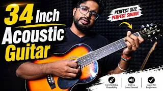 Thumbnail: Travel Size Guitar | 34 Inch Acoustic Guitar | Granada GL100F Guitar Review | Sound Test