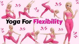 Thumbnail: Graceful Flexibility Yoga | 8-Min Relaxing Stretch Flow for Full Body Health