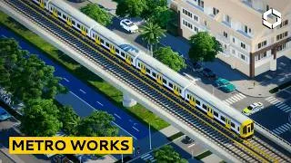Thumbnail: I Built a Metro System That Actually Works – Cities Skylines 2
