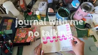 Thumbnail: Journal with Me | No Talking | Tidying Desk and Predecorating Pages