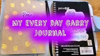 Thumbnail: My everyday carry 📘 A simple planner and A6 journal all in one