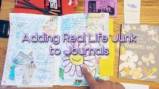Thumbnail: Adding Real Life Junk to Journals 💕
