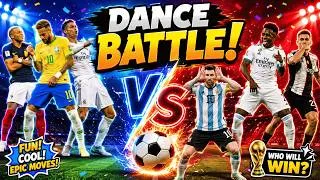 Thumbnail: ⚽ WORLD CUP Dance Battle 🌎 | Pick Your Soccer Player! ⚽ Family Brain Break & Freeze Dance Challenge