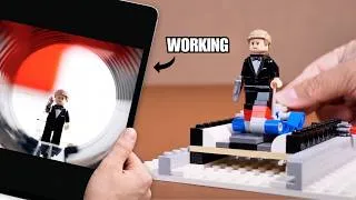 Thumbnail: I Built a Working LEGO James Bond Gun Barrel Scene