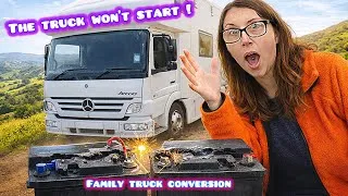 Thumbnail: The truck won't start !  Truck to motorhome conversion #offgrid #diy #vanlife