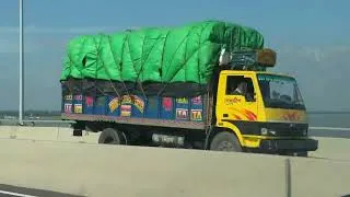 Thumbnail: Crossing Padma Bridge by Car 🚗🌉 | Scenic Drive to Dhaka, Bangladesh #padmabridge 