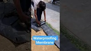 Thumbnail: Berger Home shield app membrane for Waterproofing #shorts