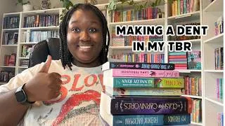 Thumbnail: making a dent in my tbr ep.22
