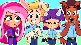 Thumbnail: Villainess Takes a Pet Nanny Job! 😹✨ Body Puzzle with Animal Legs | Kids Cartoons