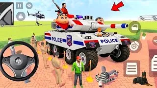 Thumbnail: Franklin Purchase New Modified Heavy Police Shinchan Tank 🤑Indian Theft Auto Simulator🪖 New update💥🤩