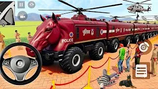 Thumbnail: Franklin Purchase New Modified Heavy Police RC Horse Train🤑Indian Theft Auto Simulator🪖 New update💥🤩