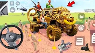 Thumbnail: Franklin Purchase New Modified Heavy Golden lion Truck 🤑 Indian Theft Auto Simulator🪖 New update💥🤩