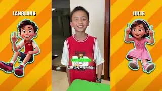 Thumbnail: Langlang and Julie's funny compilation.#funny #comedyvideos