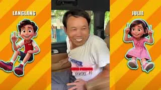 Thumbnail: Langlang and Julie's funny compilation.#funny #comedyvideos
