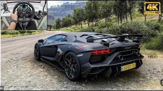 Thumbnail: Lamborghini Aventador SVJ VS HypercarsForza Horizon 5 Logitech G923 Steering Wheel PS5™ PRO [4K60]