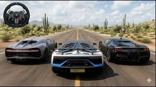 Thumbnail: Lamborghini Aventador SVJ | Forza Horizon 5 | Logitech G923 Steering Wheel