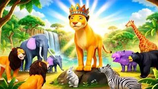 Thumbnail: Lion King - Lioness Becomes Queen! Forest Animals Fun Moments