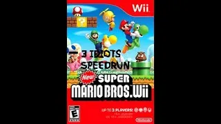 Thumbnail: 3 Idiots Speedrun New Super Mario Bros. WII