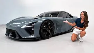 Thumbnail: New Lexus LFA Concept comes with a drone!