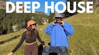 Thumbnail: Deep Groovy House Mix in the Swiss Moutains I Groovy/Funky/Disco House DJ Set I Good Vibes Mix