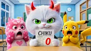 Thumbnail: CHIKU Ko Exam Mein 0 Mila 😱 | Sab Dar Gaye 🔎 | Chiku and Pappu 
