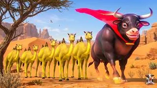 Thumbnail: Super Cow Guides Thirsty Camels to Water | Epic Desert Adventure!