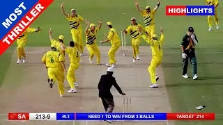 Thumbnail: Epic trailer Australia Vs South Africa thrilling ODI goes to last over